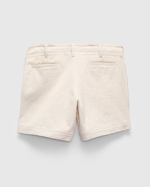 Obelisk Shorts in Natural Undyed Powerloom Denim