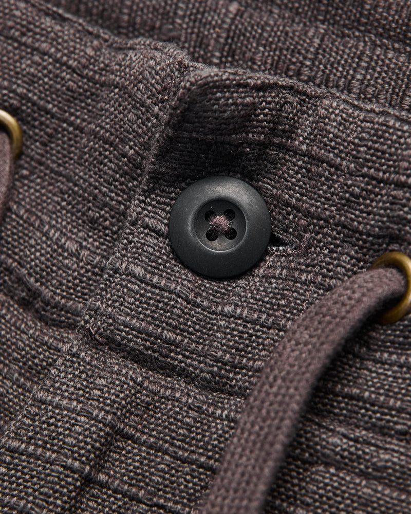 Raka Pant in Smoke Handwoven Ripstop
