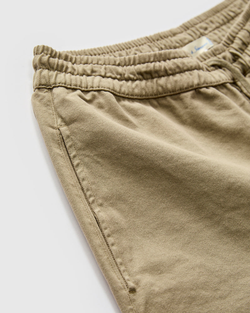 5" Lightweight Cotton Twill Shorts in Vintage Army