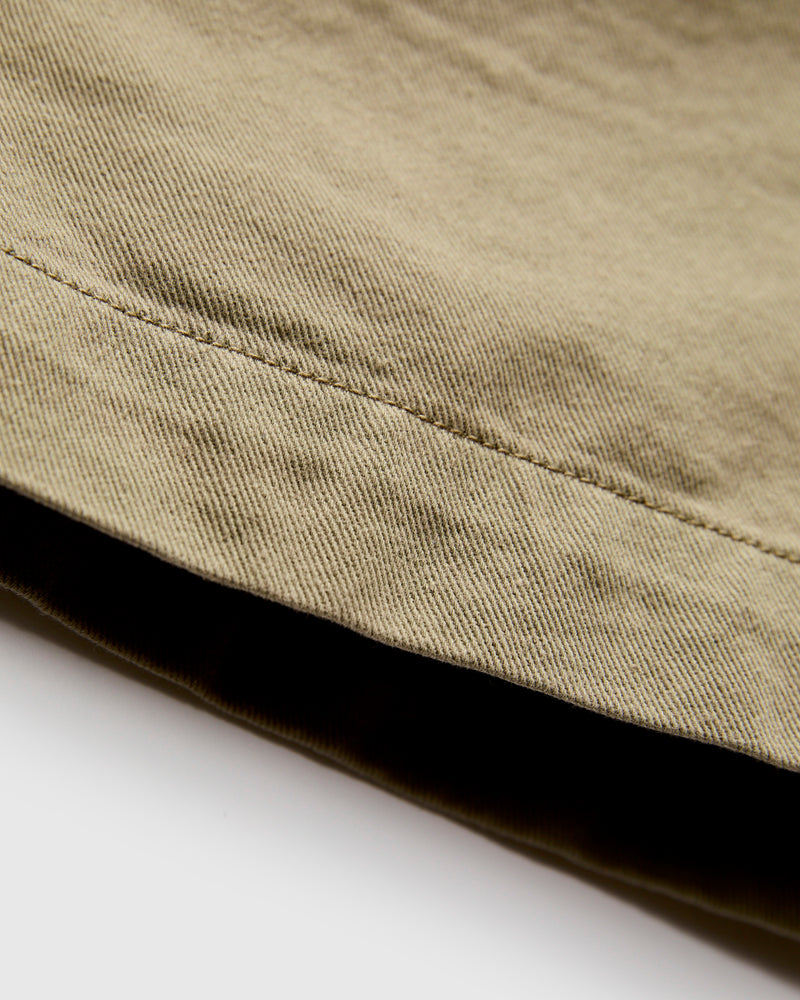 5" Lightweight Cotton Twill Shorts in Vintage Army