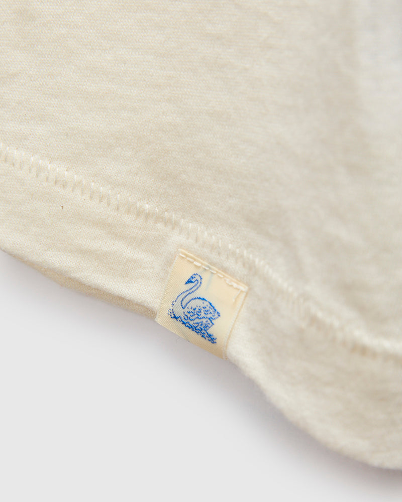 Cotton Cashmere T-Shirt in Nature