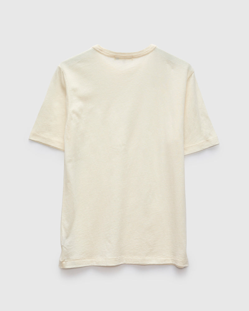 Cotton Cashmere T-Shirt in Nature
