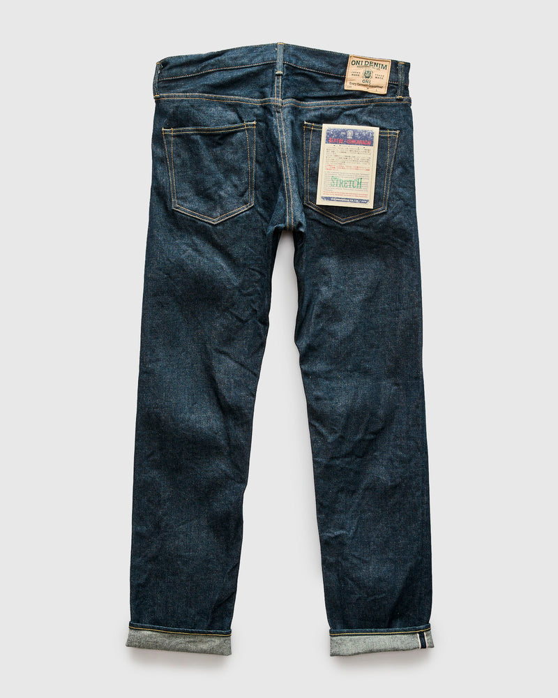 121S "Ishikawadai Stretch" 15oz Stretch Selvedge Denim - Relaxed Tapered Fit