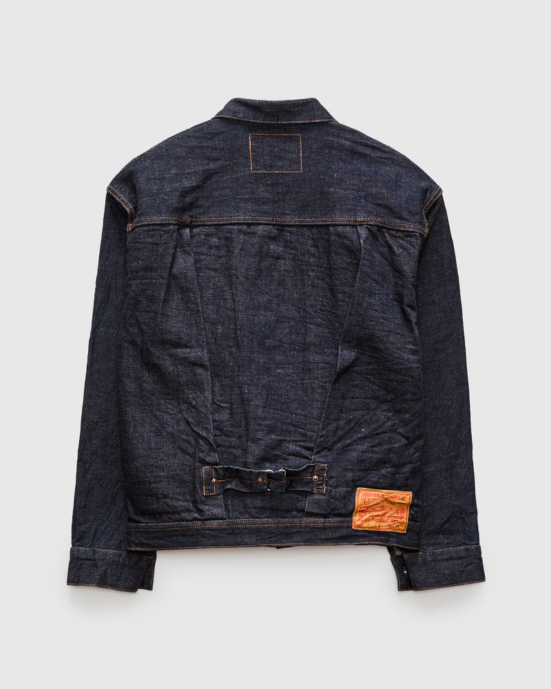 400J 13.5oz Selvedge Denim Type 1 Jacket in Indigo