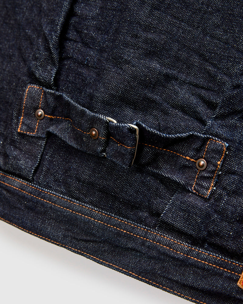 400J 13.5oz Selvedge Denim Type 1 Jacket in Indigo