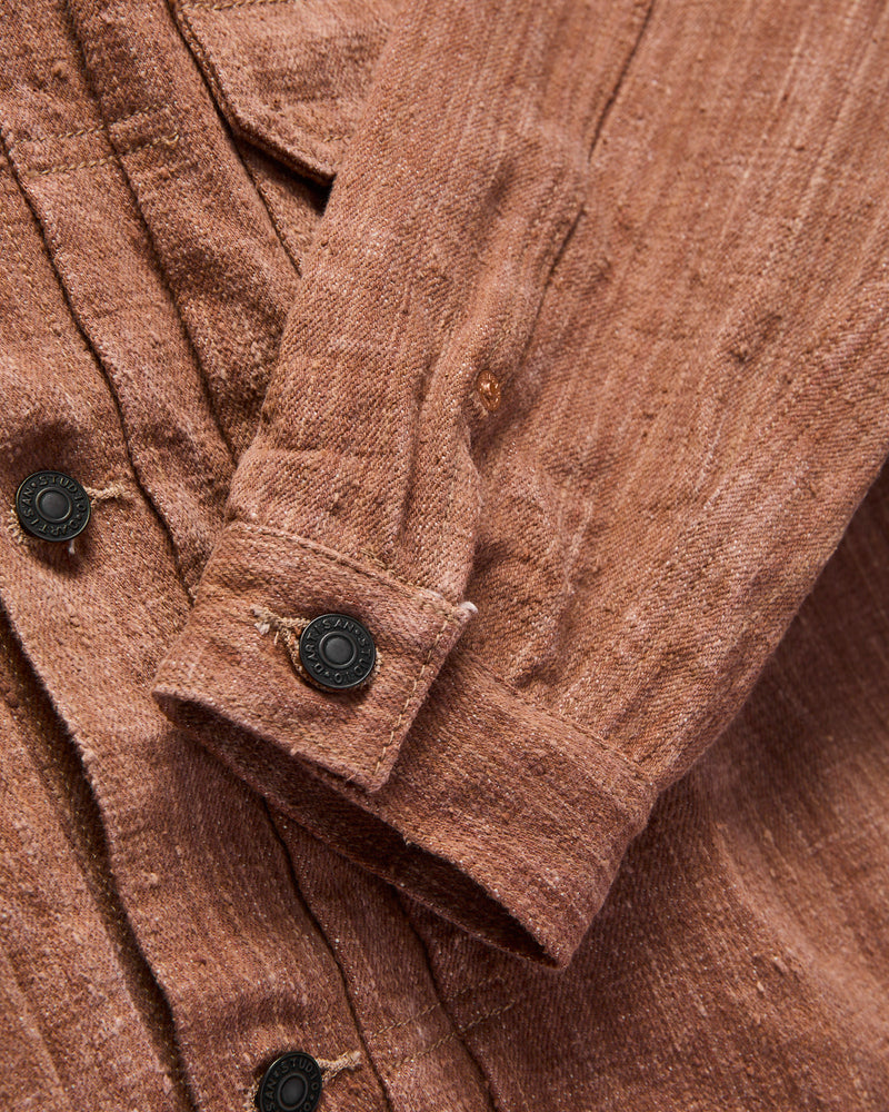 "Kaki-Kyoku" 45th Anniversary 16oz Kakishibu Selvedge Type-2 Jacket