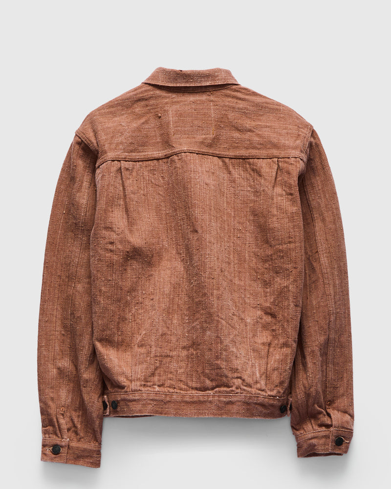 "Kaki-Kyoku" 45th Anniversary 16oz Kakishibu Selvedge Type-2 Jacket