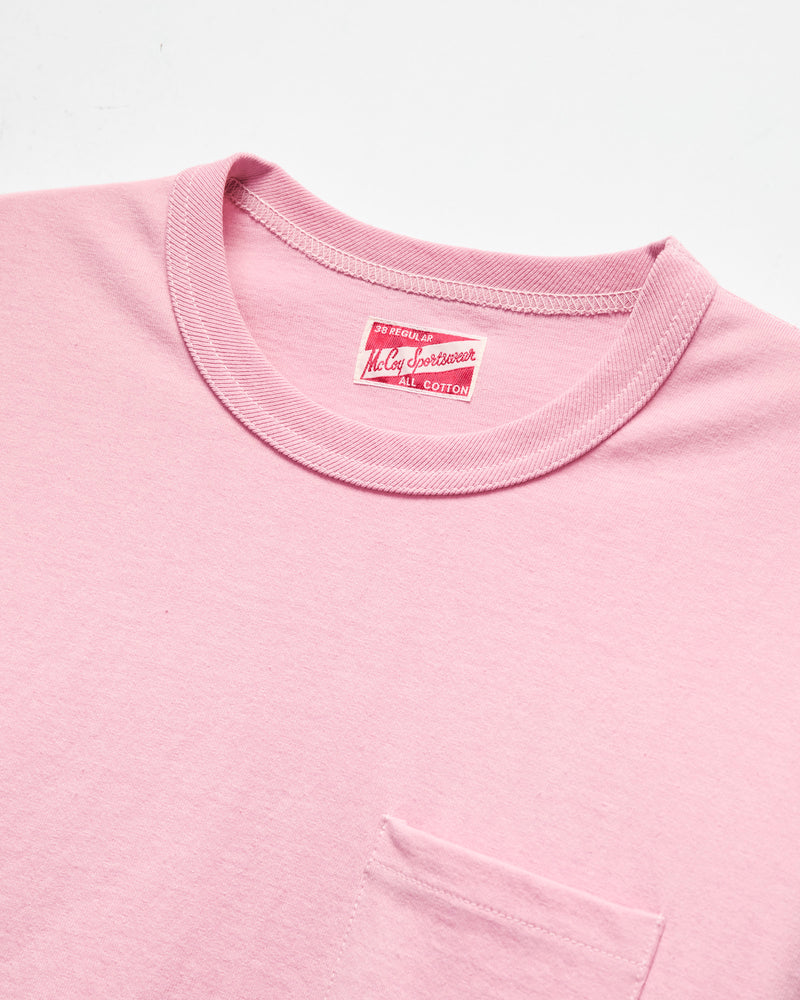 Pocket Tee in Pink