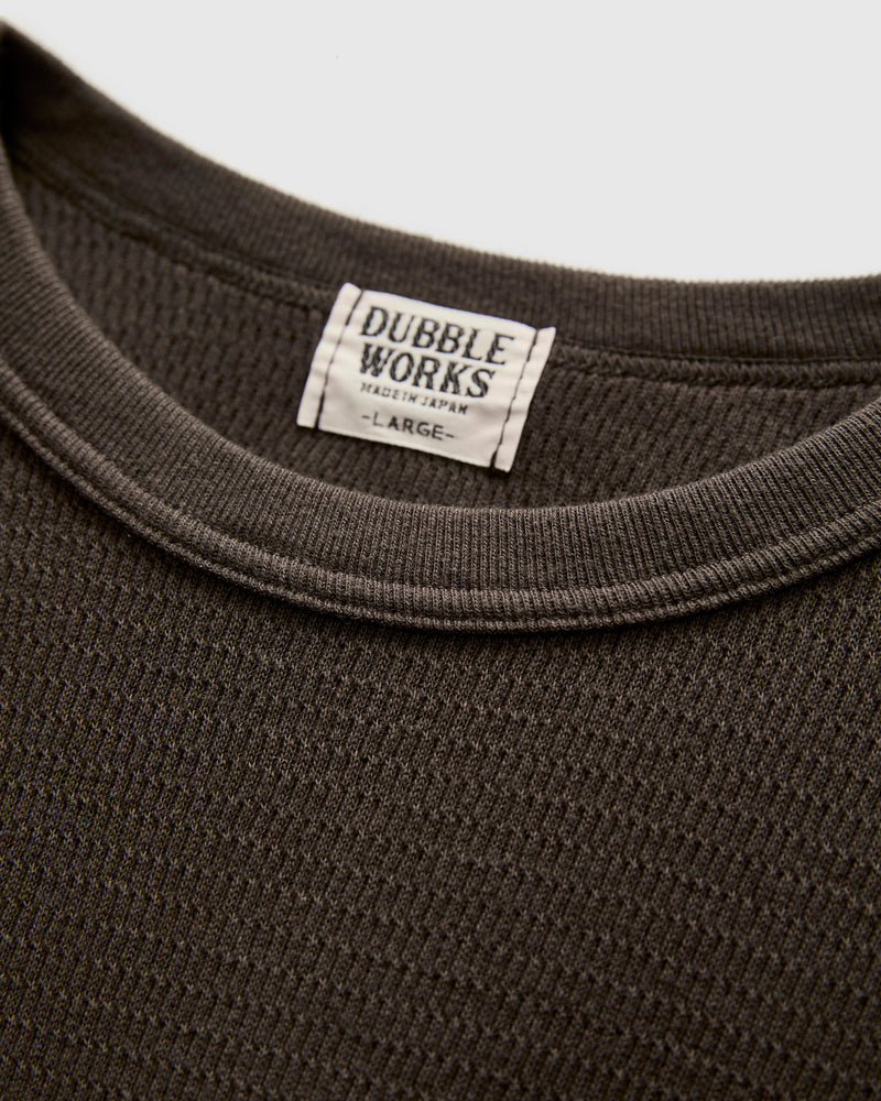 Long Sleeve Thermal Tee in Sumikuro