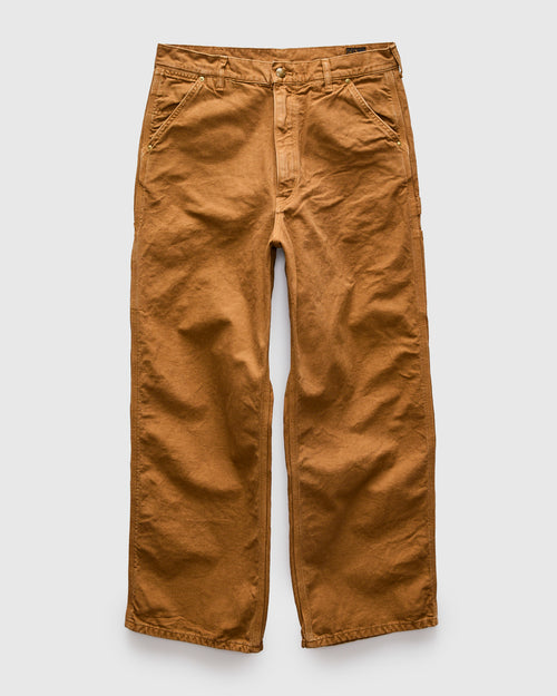 Dad's Fit Painter Pants in Brown