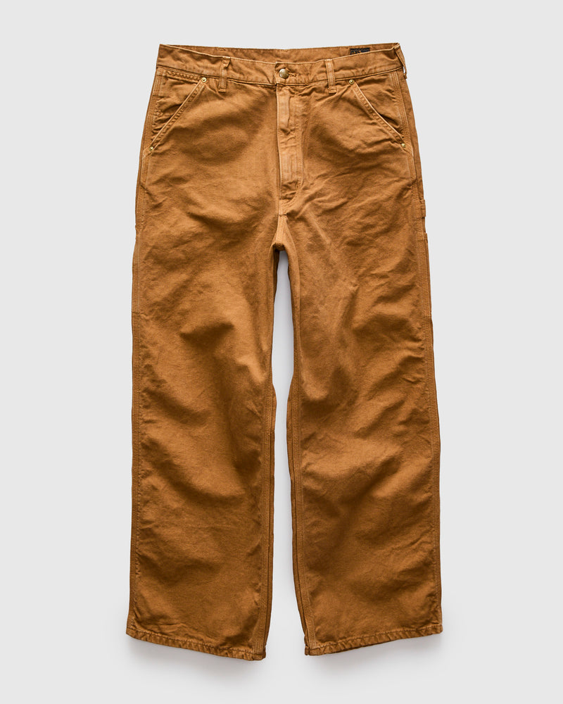 Dad's Fit Painter Pants in Brown