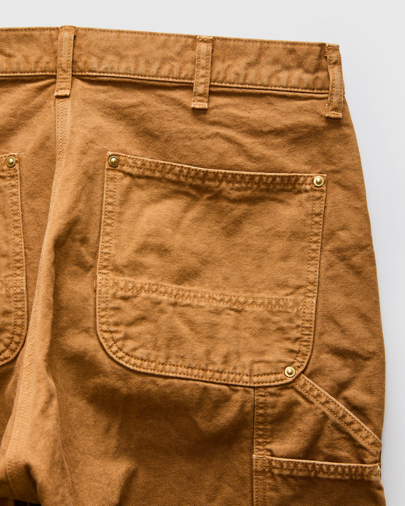 Dad's Fit Painter Pants in Brown