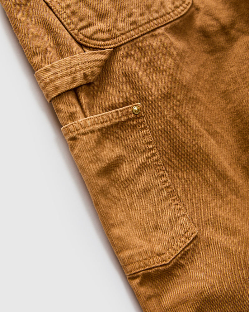 Dad's Fit Painter Pants in Brown