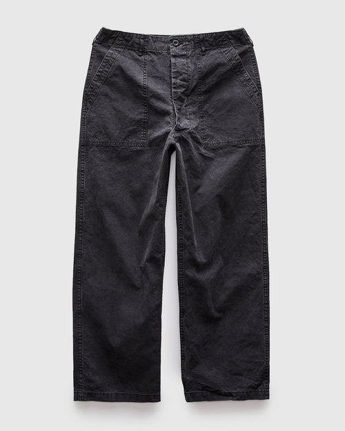 Summer Fatigue Pants in Black