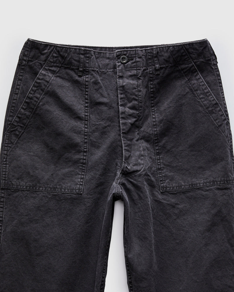 Summer Fatigue Pants in Black