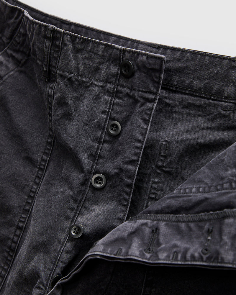 Summer Fatigue Pants in Black