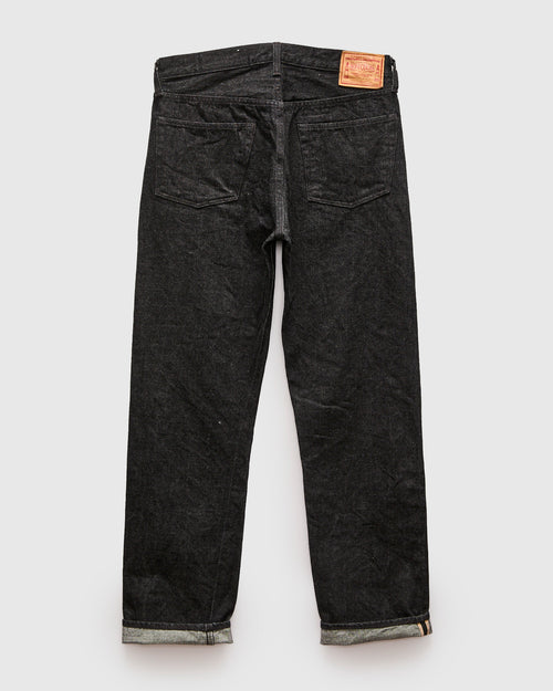 66 Black 15oz Rinsed Selvedge Denim - Ivy League Fit