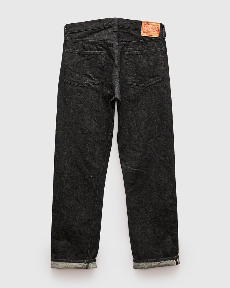 66 Black 15oz Rinsed Selvedge Denim - Ivy League Fit