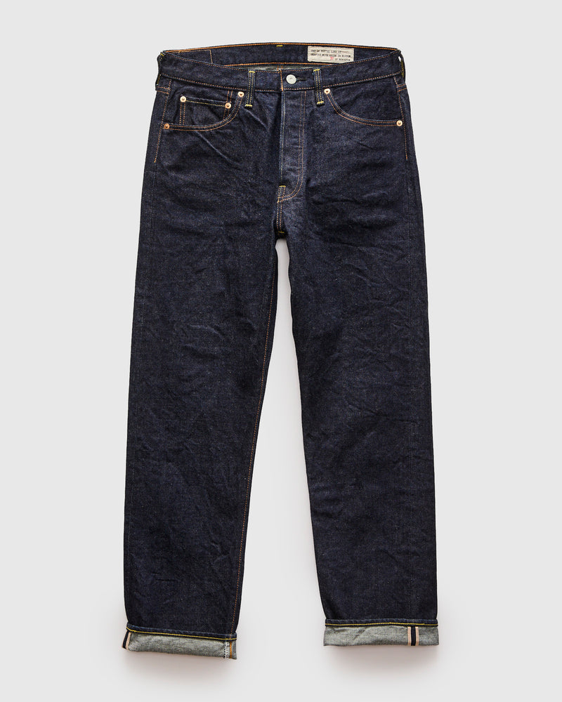 66 Indigo 15oz Rinsed Selvedge Denim - Ivy League Fit