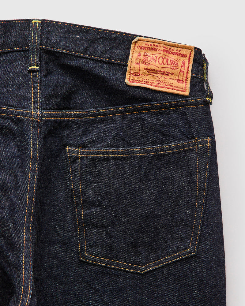 66 Indigo 15oz Rinsed Selvedge Denim - Ivy League Fit