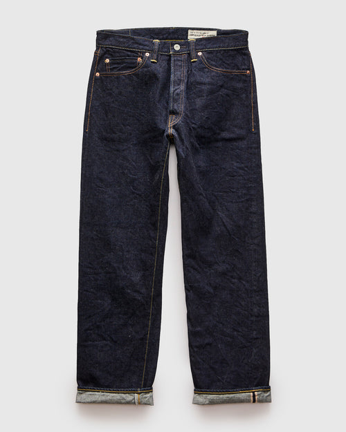 XX Indigo 15oz Rinsed Selvedge Denim - Classic Straight Fit