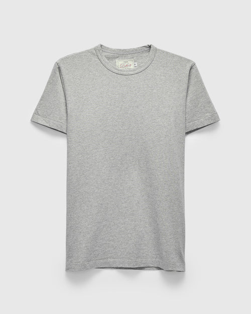 Heavy Duty Tee in Heather Grey