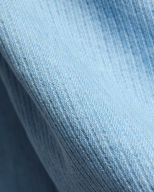Rancho Western Shirt in Bleach Indigo Cord