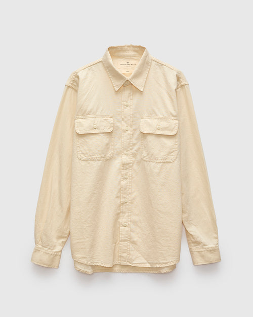 Earl Chambray Shirt in Natural