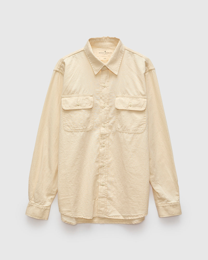 Earl Chambray Shirt in Natural