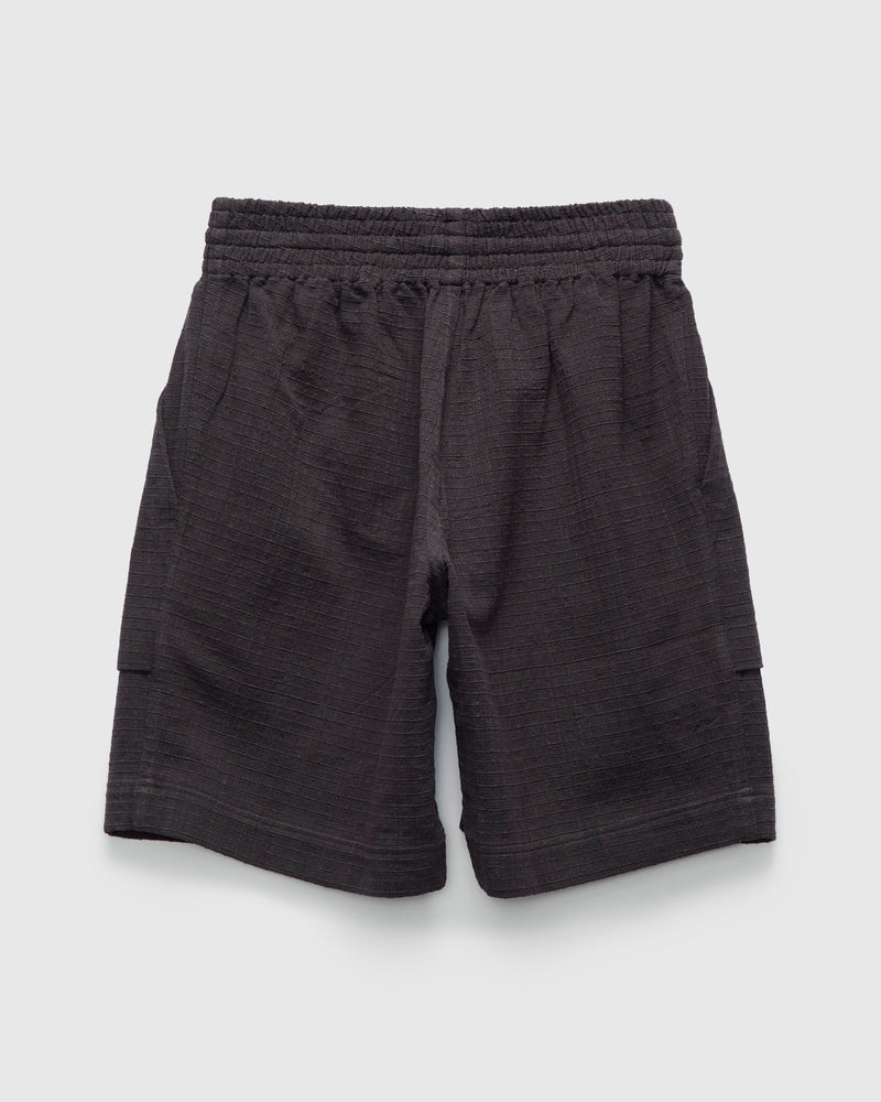 Handwoven Ripstop Big Easy Shorts in Smoke