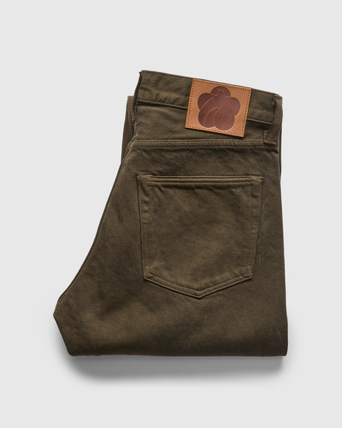 MMJZ6301 "Moss" 12.5oz Selvedge Denim - Tapered Fit