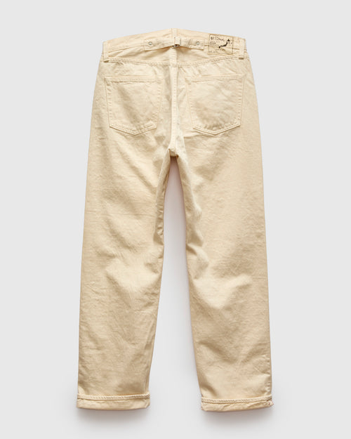 1011 "Kinari Ecru" 12oz Selvedge Denim - Grand Dad Straight Fit