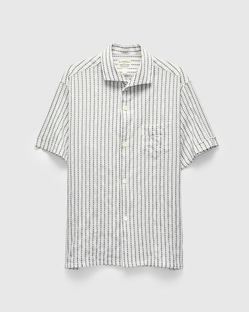 Italian Collar Shirt in White