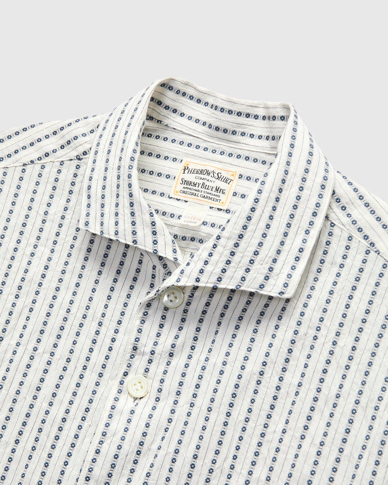 Italian Collar Shirt in White
