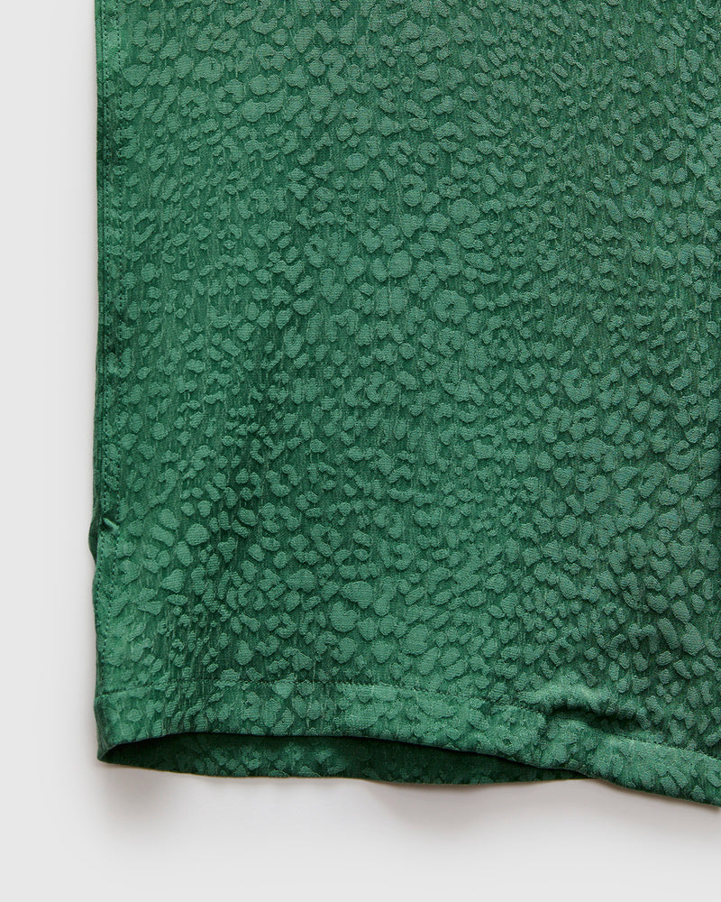 Finger Print Shirt in Green