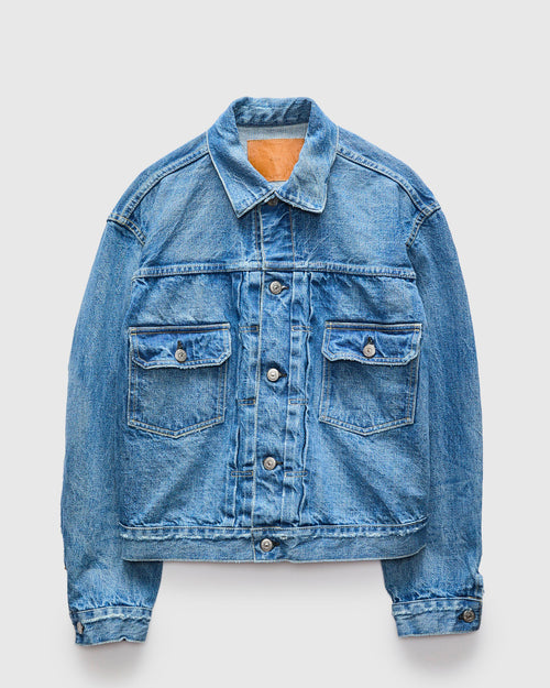 13oz 1954XX Denim 2nd Jacket in Used Blue