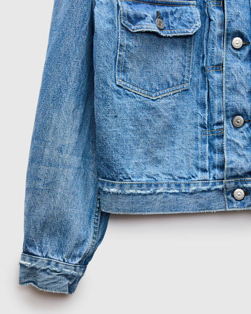13oz 1954XX Denim 2nd Jacket in Used Blue