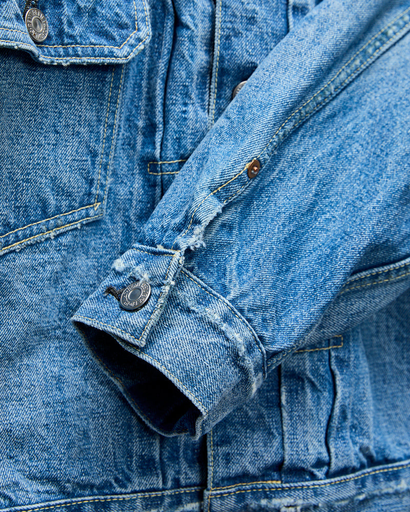 13oz 1954XX Denim 2nd Jacket in Used Blue