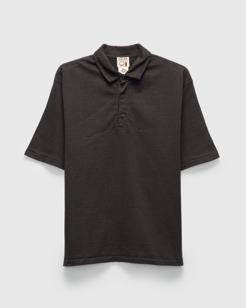 "Samurai Cotton Project" Polo Shirt in Kuromame