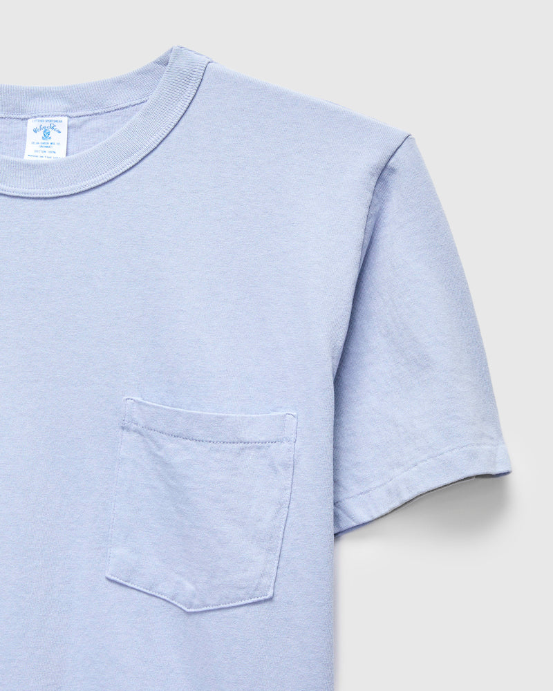Pigment Dyed Pocket Tee in Fuji