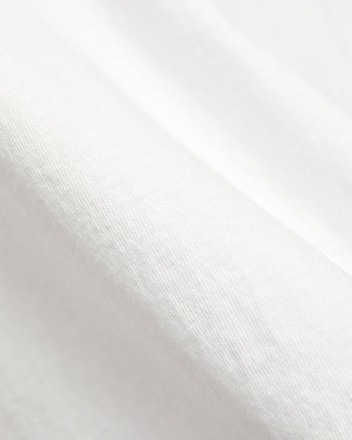 Pigment Dyed Pocket Tee in Off-White