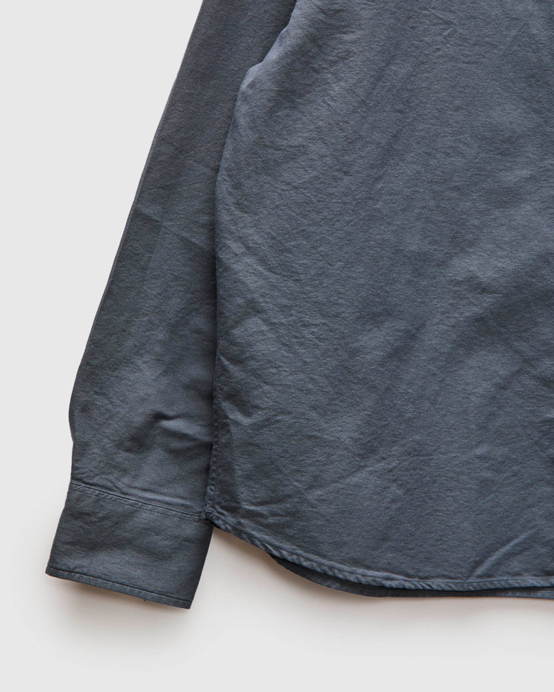 Big Oxford Shirt in Garment Dyed Navy