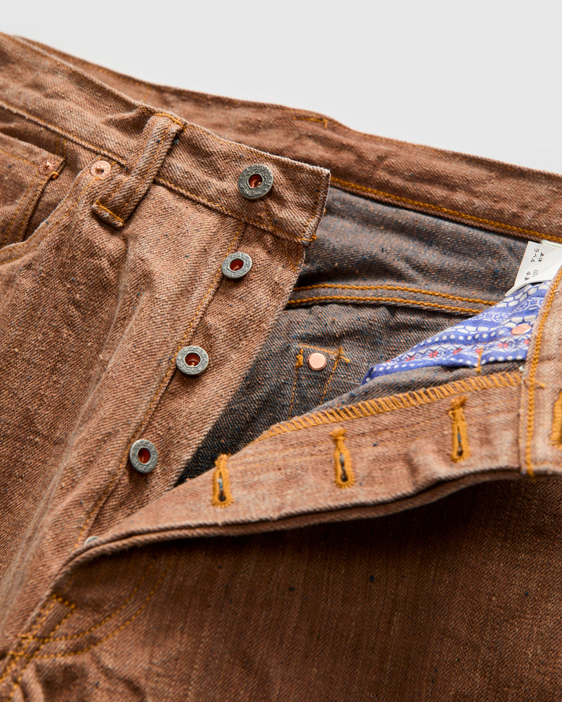 "Persimmon x Aizome" 13oz Nep Selvedge Denim - Regular Straight Fit