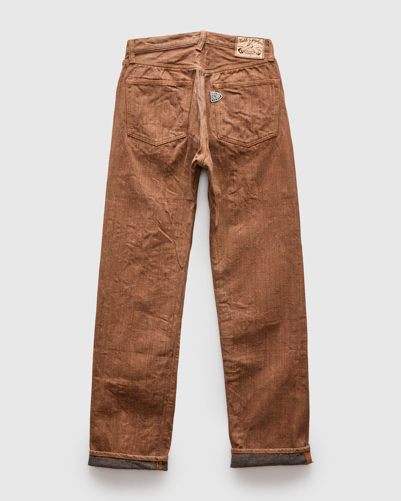 "Persimmon x Aizome" 13oz Nep Selvedge Denim - Regular Straight Fit