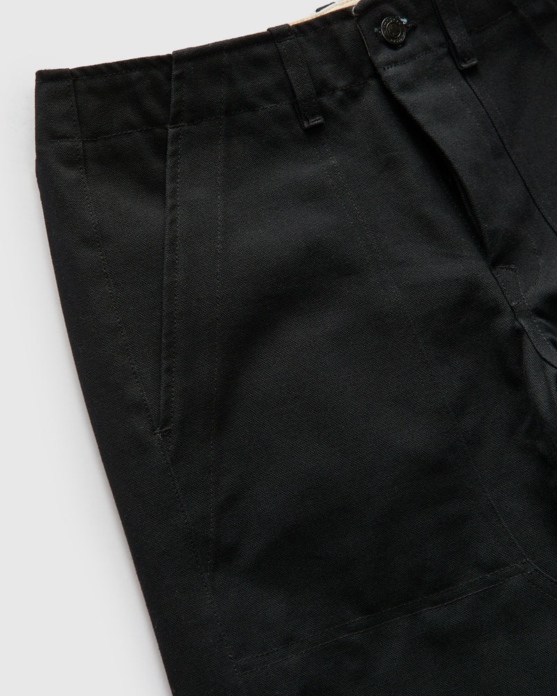 Hencye Double Knee Workpant in Black