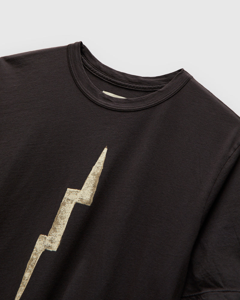 "Bolt" T-Shirt in Vintage Black