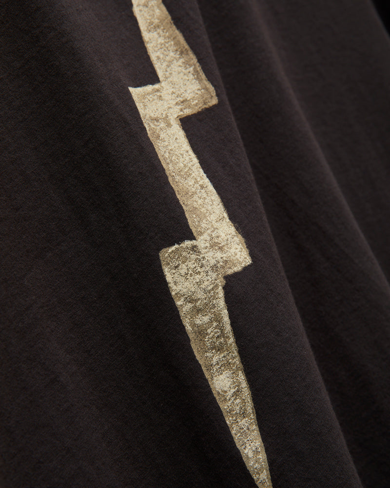 "Bolt" T-Shirt in Vintage Black