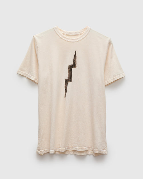 "Bolt" T-Shirt in Vintage White