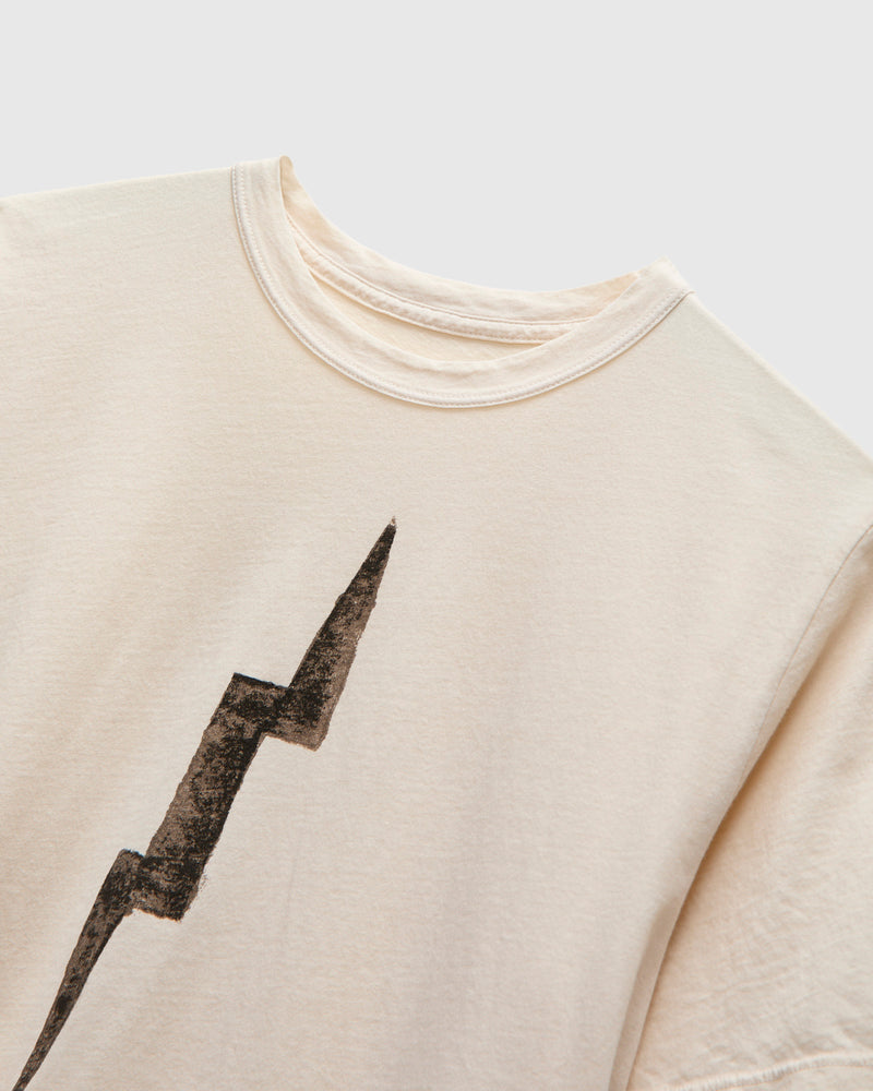 "Bolt" T-Shirt in Vintage White