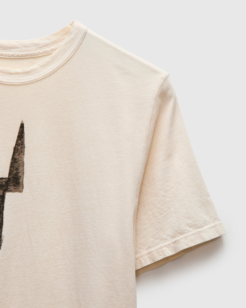 "Bolt" T-Shirt in Vintage White